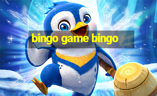 bingo game bingo