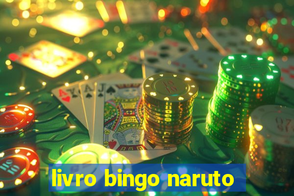 livro bingo naruto