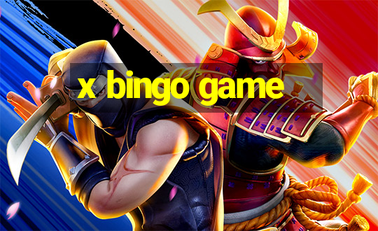 x bingo game