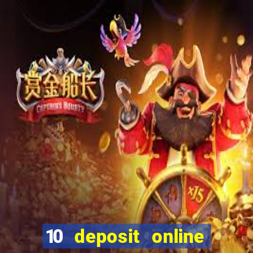 10 deposit online casino usa