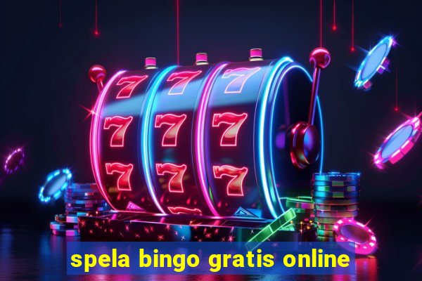 spela bingo gratis online