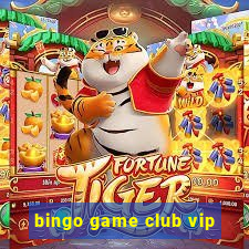 bingo game club vip