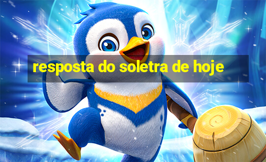 resposta do soletra de hoje