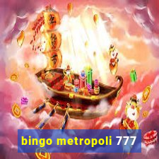 bingo metropoli 777