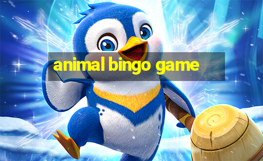 animal bingo game