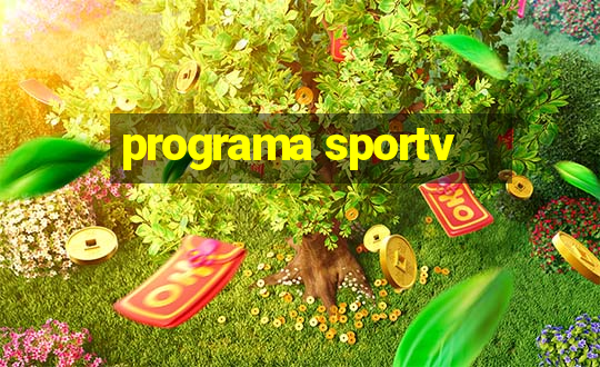 programa sportv