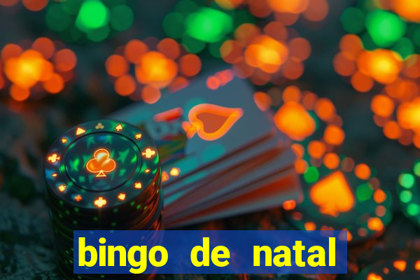 bingo de natal para imprimir gratis