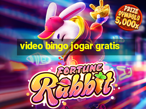 video bingo jogar gratis