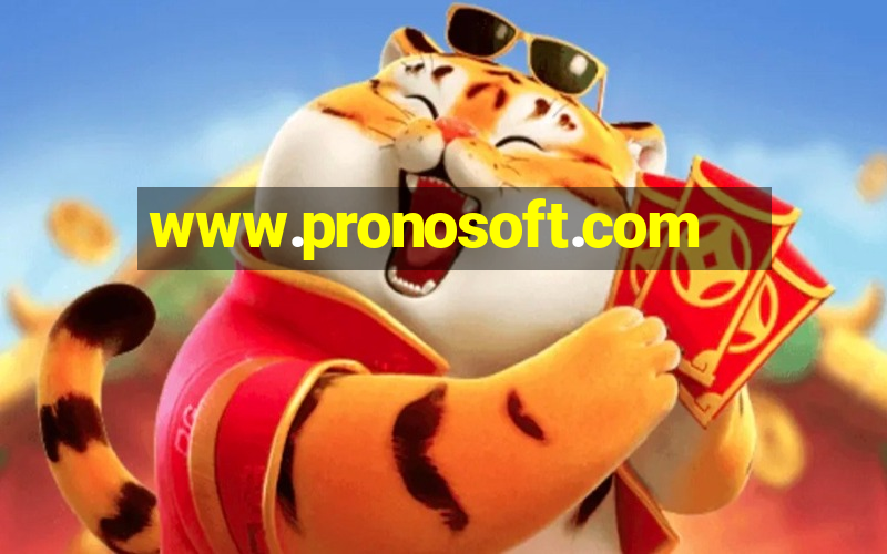 www.pronosoft.com