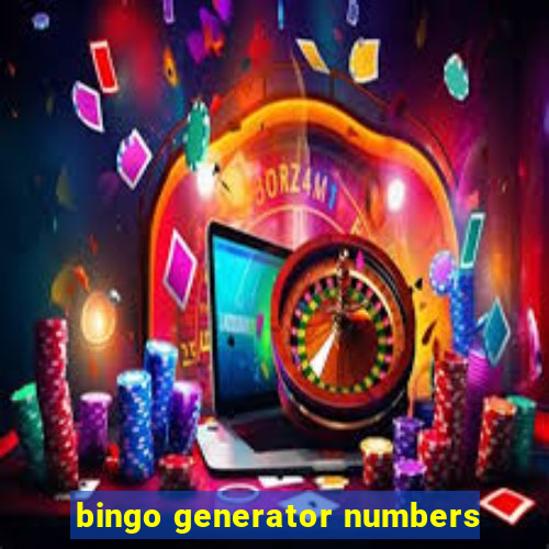 bingo generator numbers