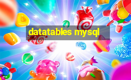 datatables mysql