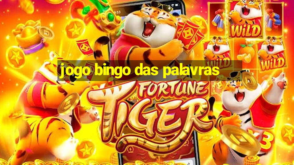 jogo bingo das palavras