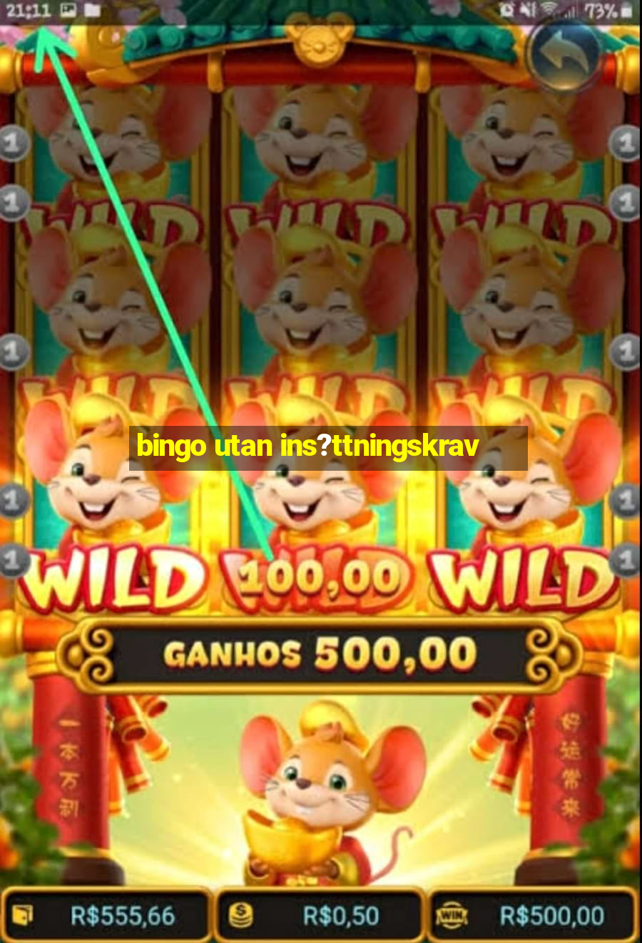 bingo utan ins?ttningskrav