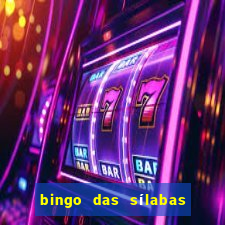 bingo das sílabas como jogar