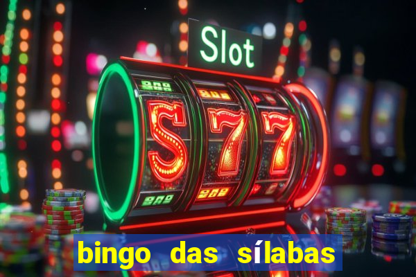 bingo das sílabas como jogar