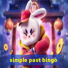 simple past bingo