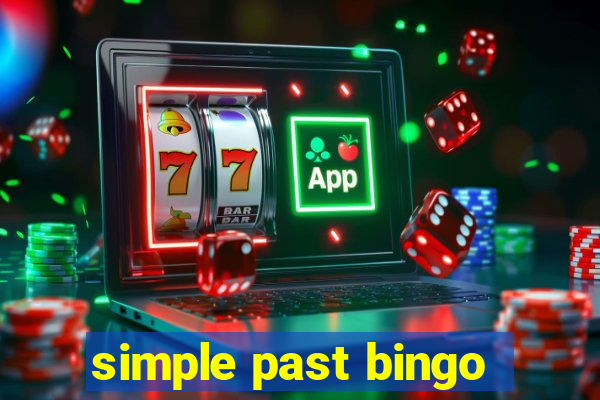 simple past bingo