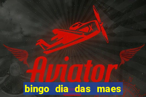 bingo dia das maes para imprimir