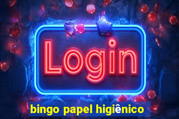 bingo papel higiênico