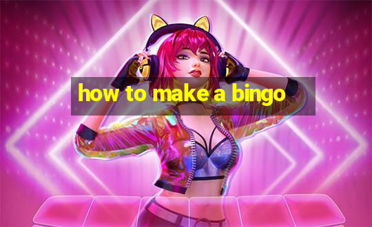 how to make a bingo