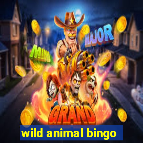 wild animal bingo