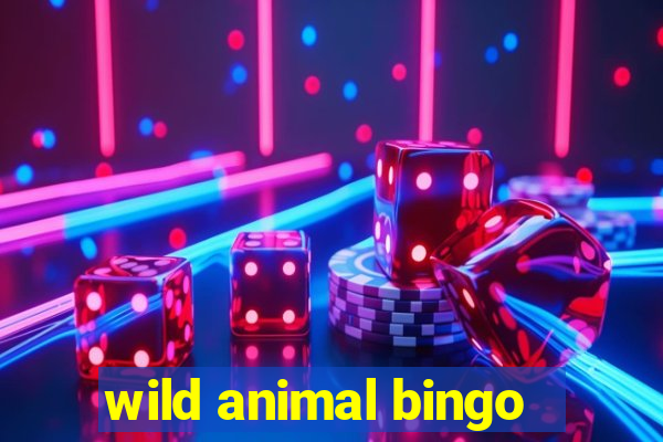 wild animal bingo