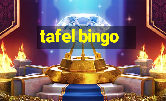 tafel bingo