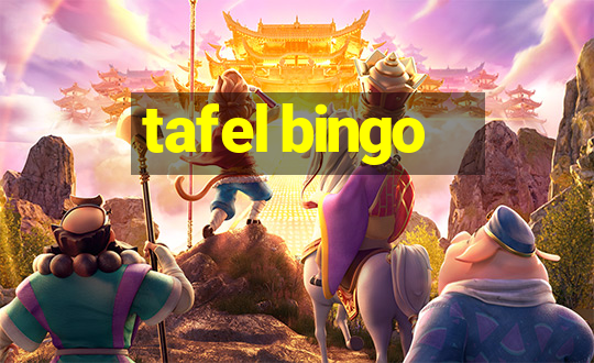 tafel bingo