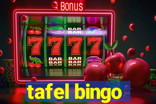 tafel bingo