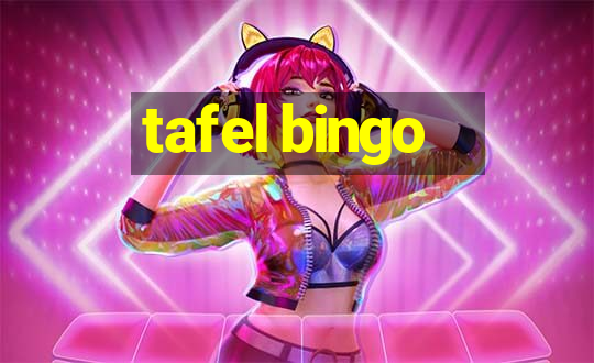 tafel bingo