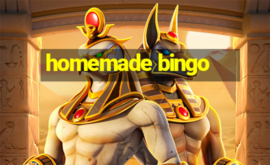 homemade bingo