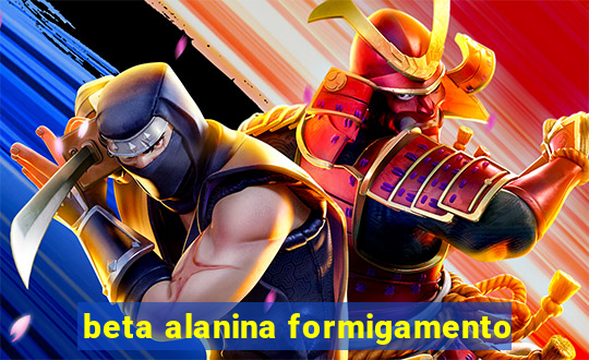 beta alanina formigamento