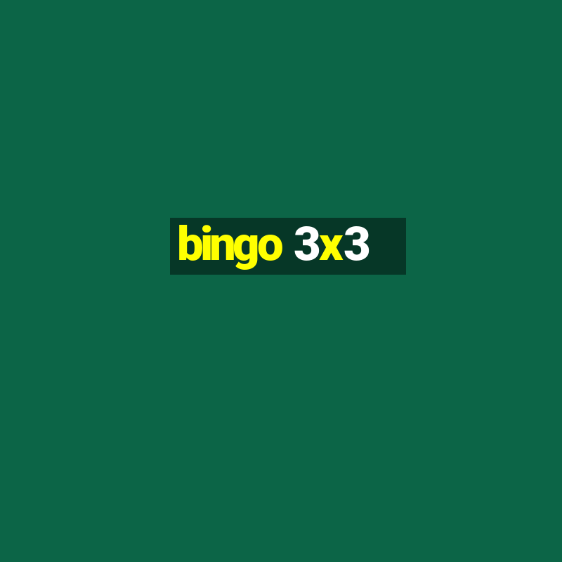 bingo 3x3