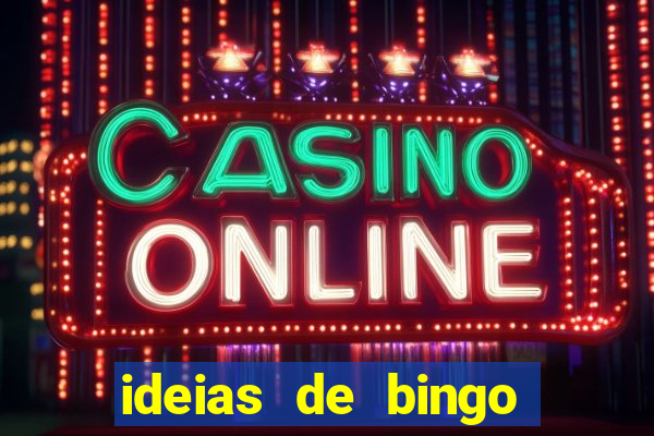 ideias de bingo para o natal