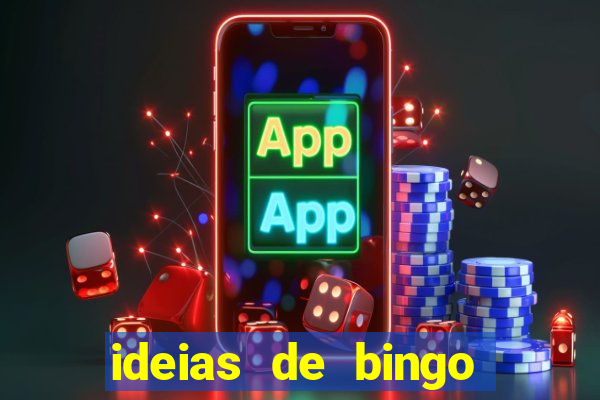 ideias de bingo para o natal