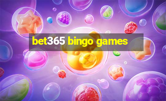 bet365 bingo games