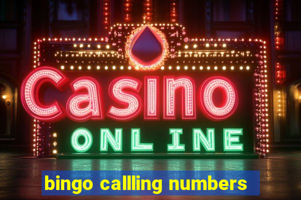 bingo callling numbers