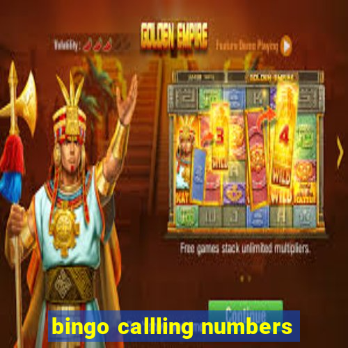 bingo callling numbers