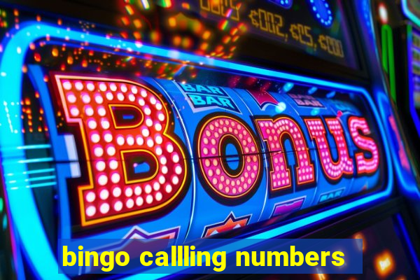 bingo callling numbers