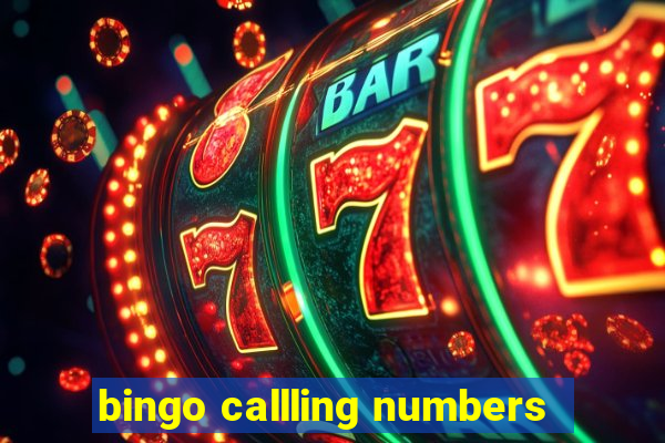 bingo callling numbers