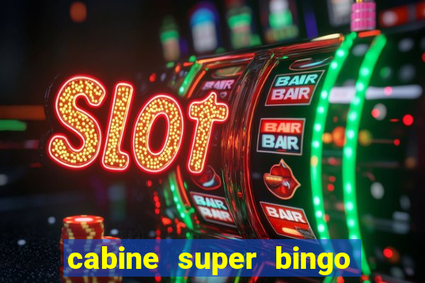 cabine super bingo interna msc