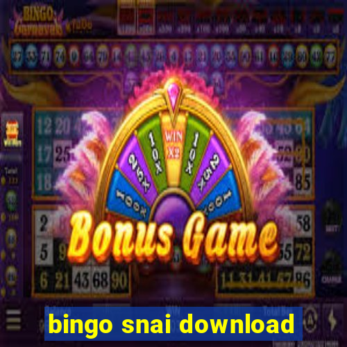 bingo snai download