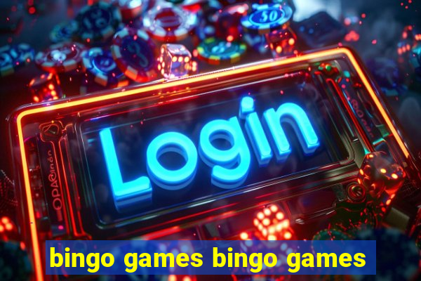 bingo games bingo games