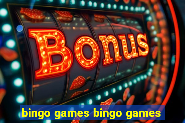 bingo games bingo games