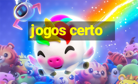 jogos certo