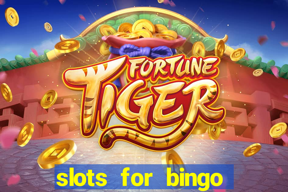 slots for bingo prova de pagamento