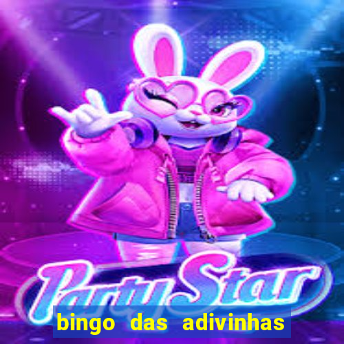 bingo das adivinhas para imprimir