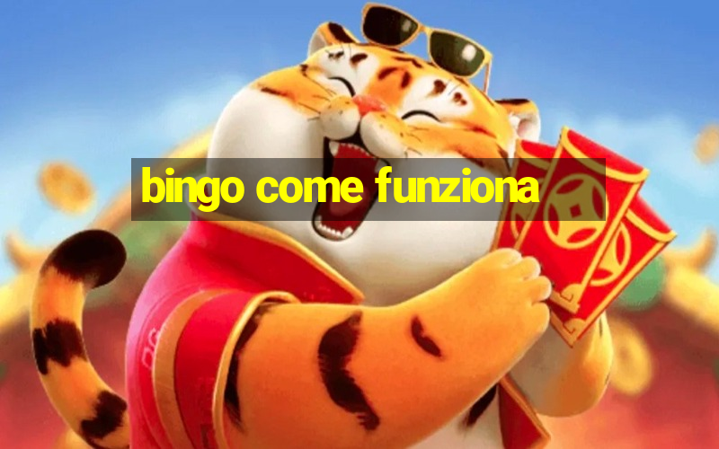 bingo come funziona