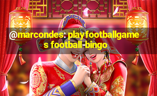 @marcondes: playfootballgames football-bingo