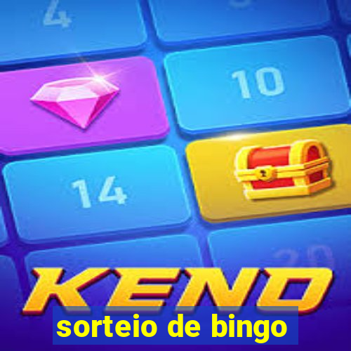 sorteio de bingo